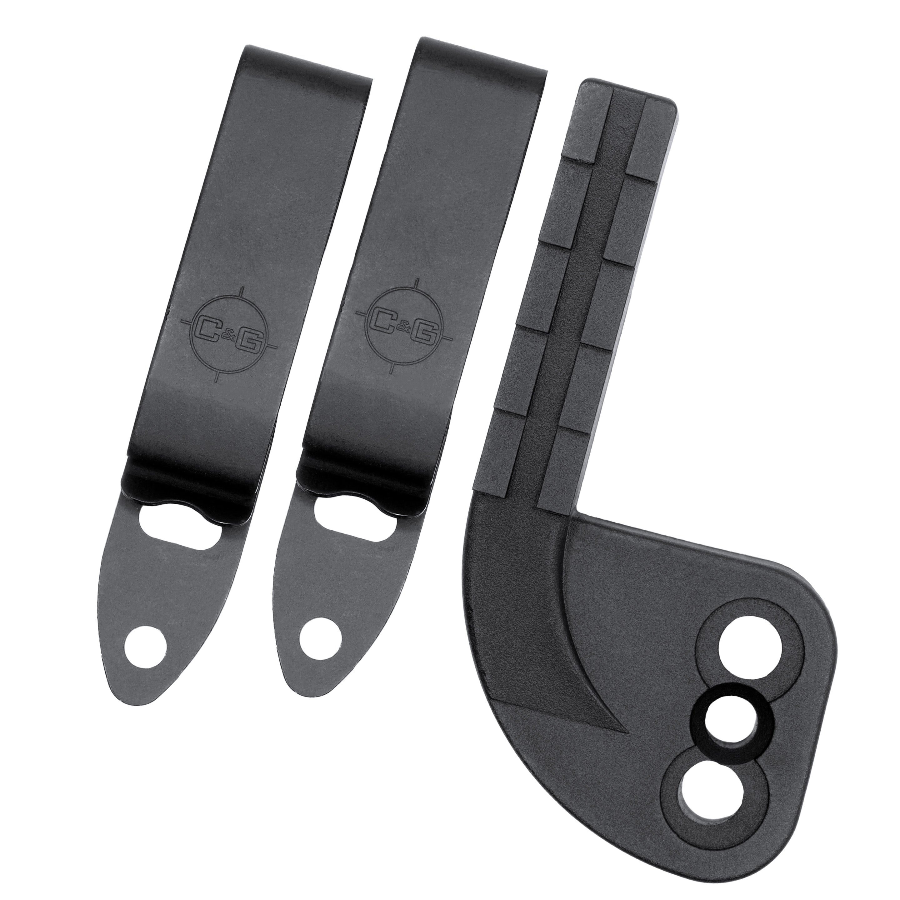 CNG IWB Metal Belt Clips | Attachment | C&G Holsters 1.75 CNG Metal Belt Clips (Set of 2)