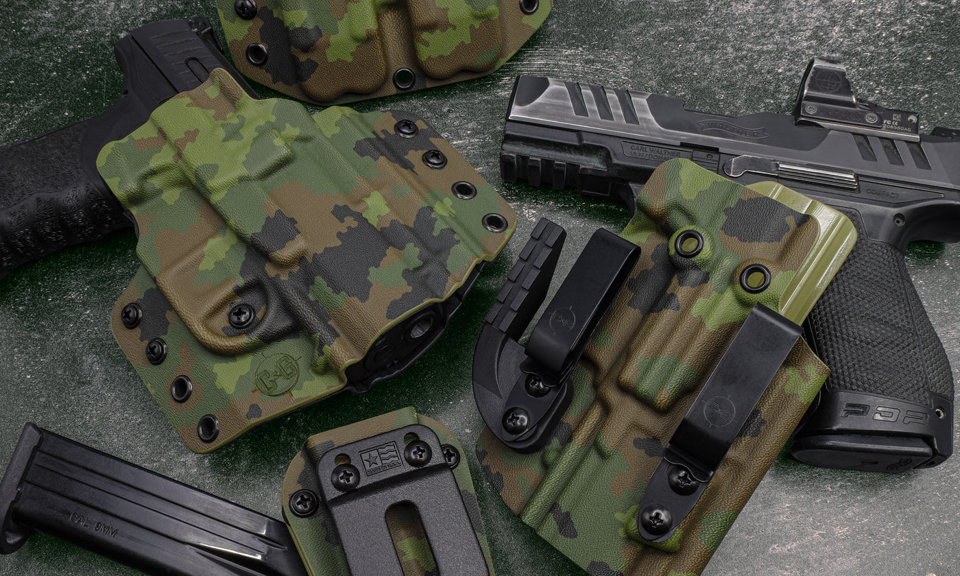 New Release: Finnish M05 Woodland Camo Kydex