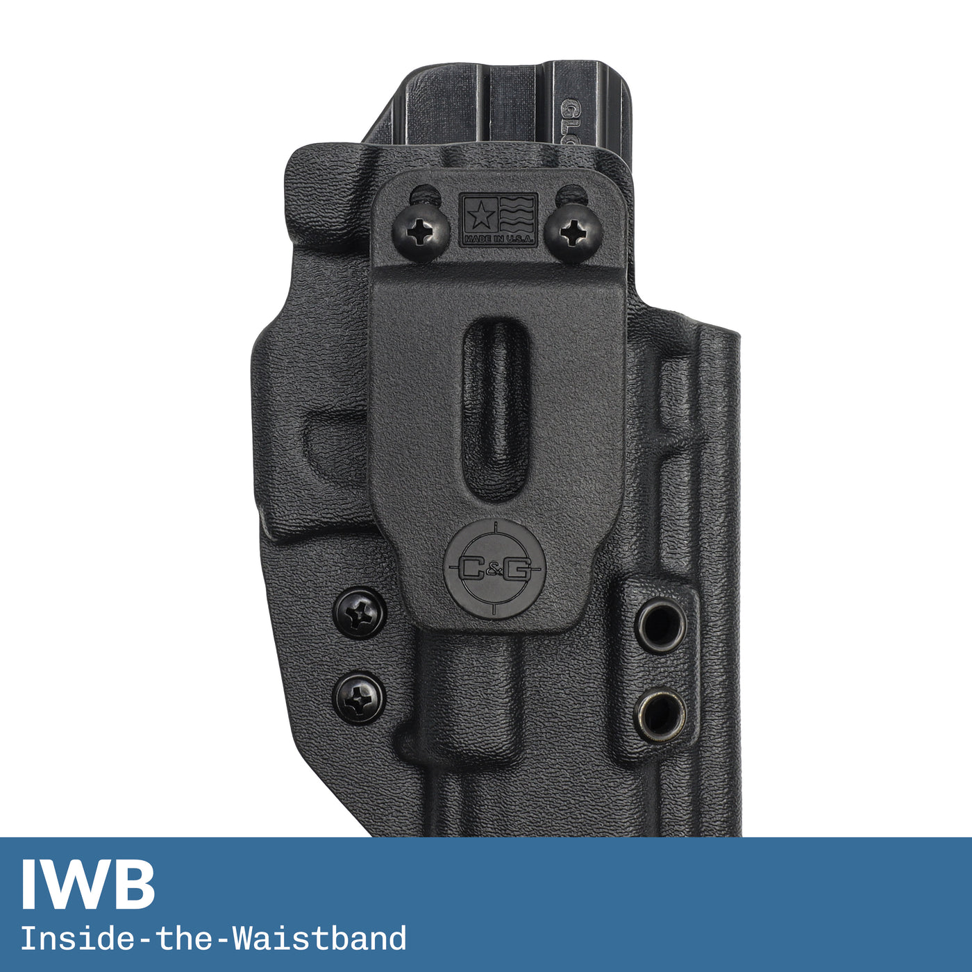 IWB COVERT Kydex Holster | CUSTOM | C&G Holsters