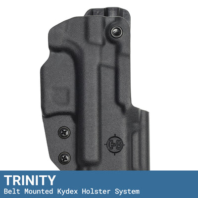 TRINITY Belt Mounted Kydex Holster System | CUSTOM | C&G Holsters