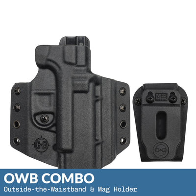 OWB COVERT Kydex Holster & Magazine Holder | CUSTOM | C&G Holsters