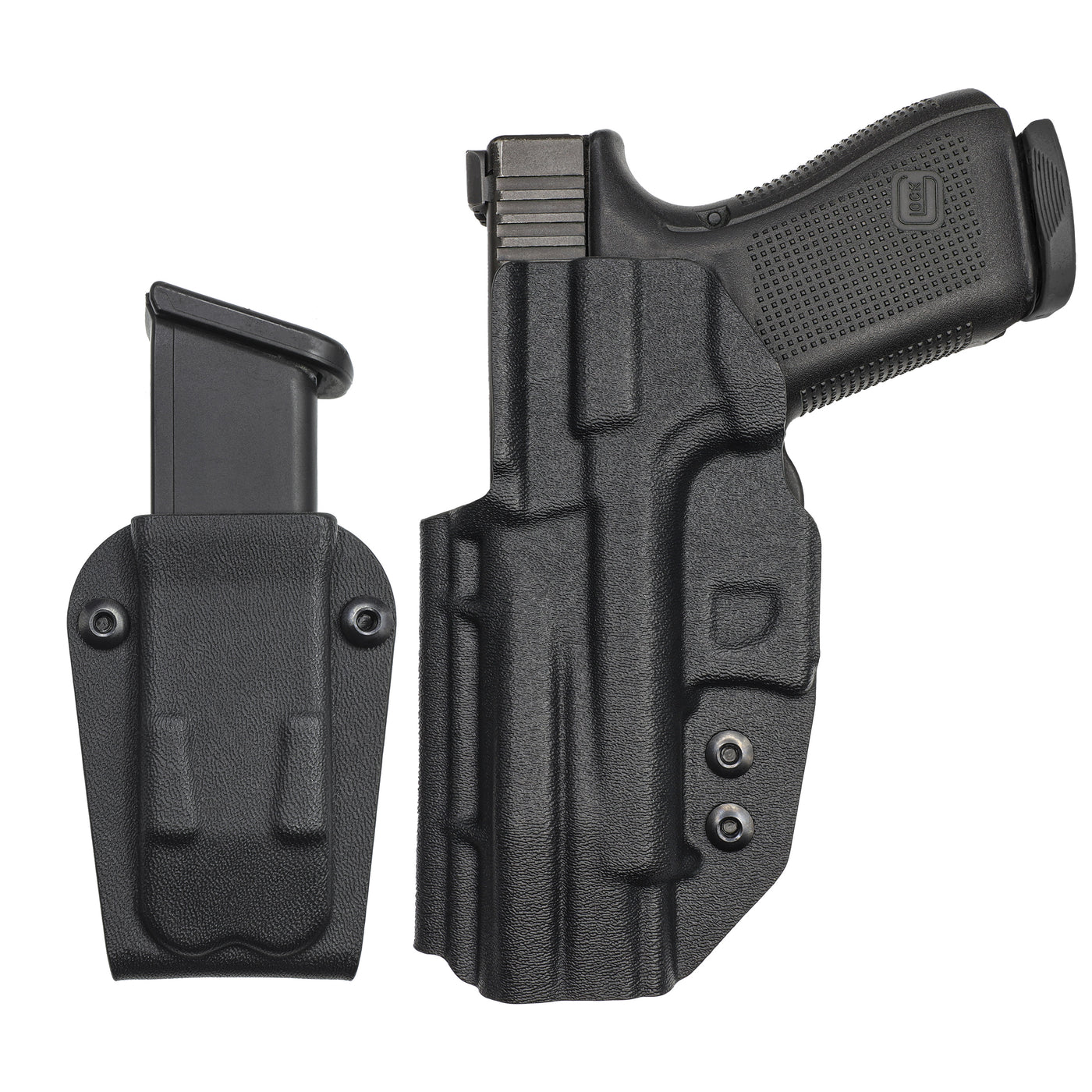 IWB COVERT Kydex Holster & Magazine Holder | CUSTOM | C&G Holsters