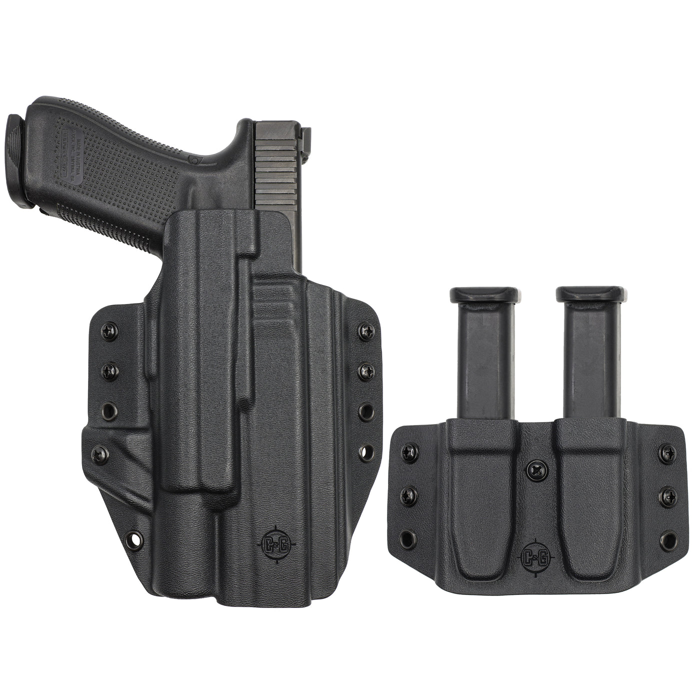 OWB TACTICAL Kydex Holster & Magazine Holder | CUSTOM | C&G Holsters