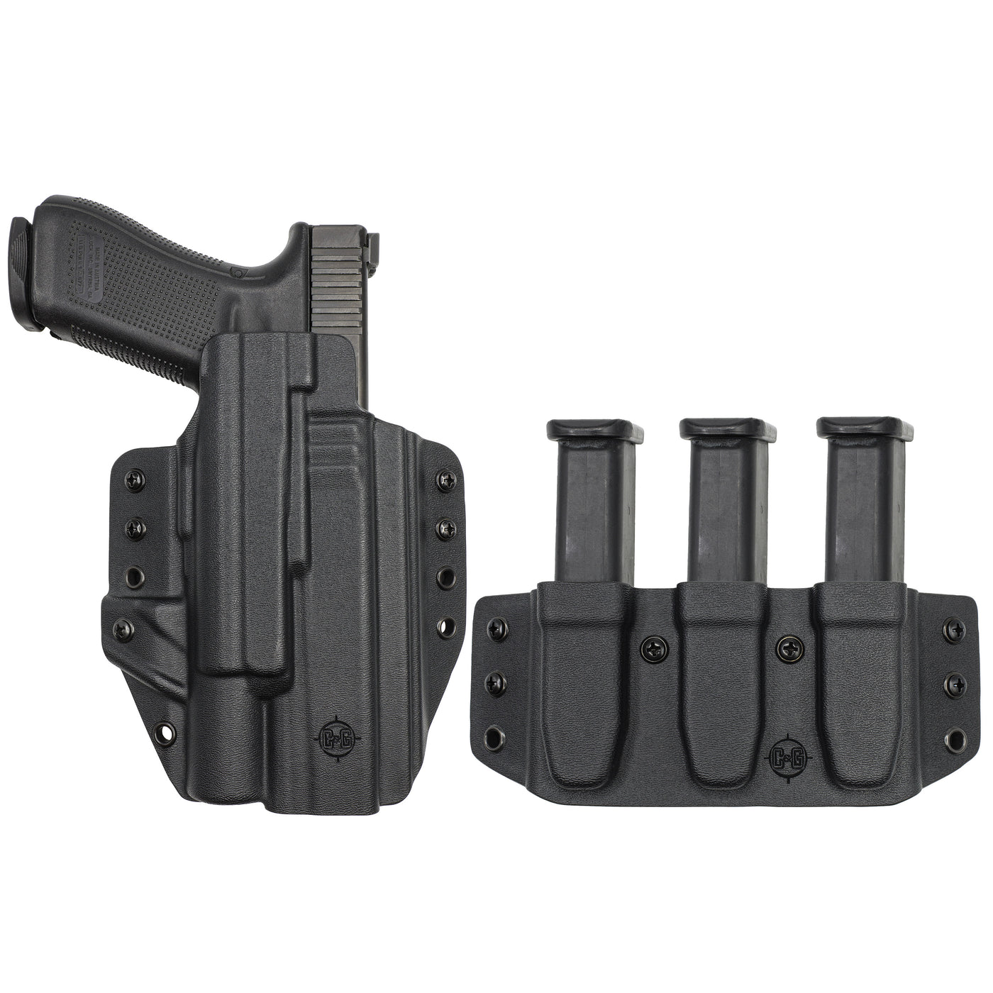 OWB TACTICAL Kydex Holster & Magazine Holder | CUSTOM | C&G Holsters